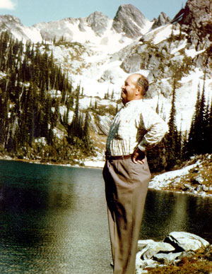 Donald at Eva Lake, 1962